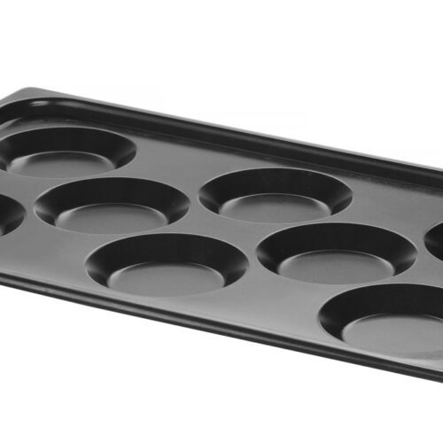 Kepimo skarda su nelimpančia danga „CONVECTOMAT EGPLATE“, HENDI, GN 1/1, Juodas, 530x325x(H)26mm