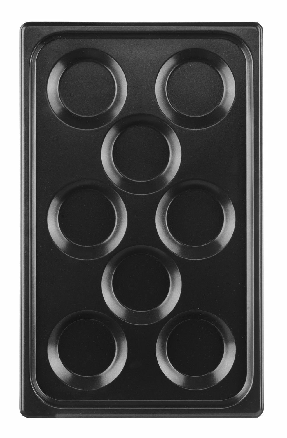 Kepimo skarda su nelimpančia danga „CONVECTOMAT EGPLATE“, HENDI, GN 1/1, Juodas, 530x325x(H)26mm