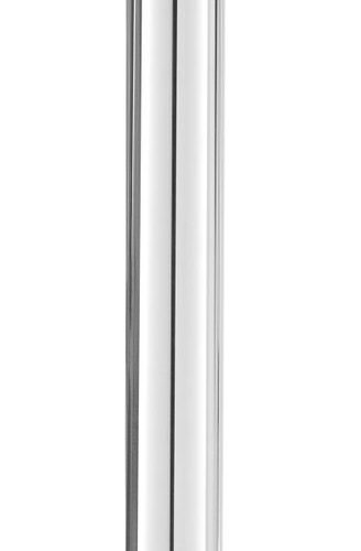 Apsauginis barjeras su sidabrine juosta be pagrindo, HENDI, ⌀64x(H)935mm