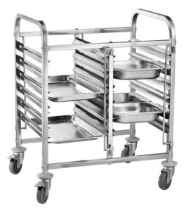 4 kamerų termoizoliacinis konteineris Cam GoBox, Cambro, Mėlynas, 480x350x(H)167mm