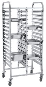 Išplėtimo kablys aliuminio sandėliavimo stelažui, HENDI, 15x42x(H)42mm