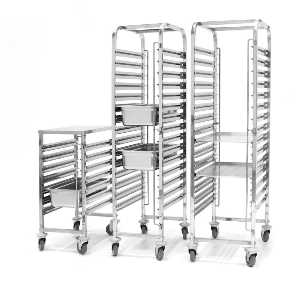 Profi Line vežimėlis talpoms 7 x GN 1/1, HENDI, 445x615x(H)945mm