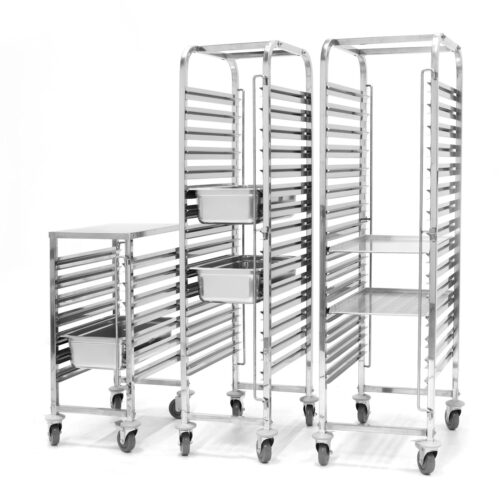 Profi Line vežimėlis talpoms 7 x GN 1/1, HENDI, 445x615x(H)945mm