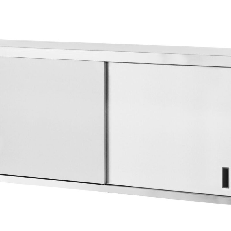Pakabinama spintelė su slankiojančiomis durelėmis – suvirinta, HENDI, Profi Line, 1200x400x(H)600mm