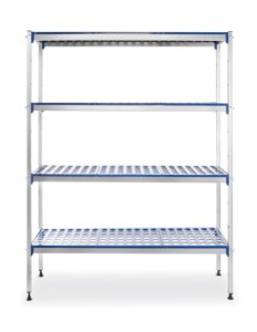4 kamerų termoizoliacinis konteineris Cam GoBox, Cambro, Mėlynas, 480x350x(H)167mm