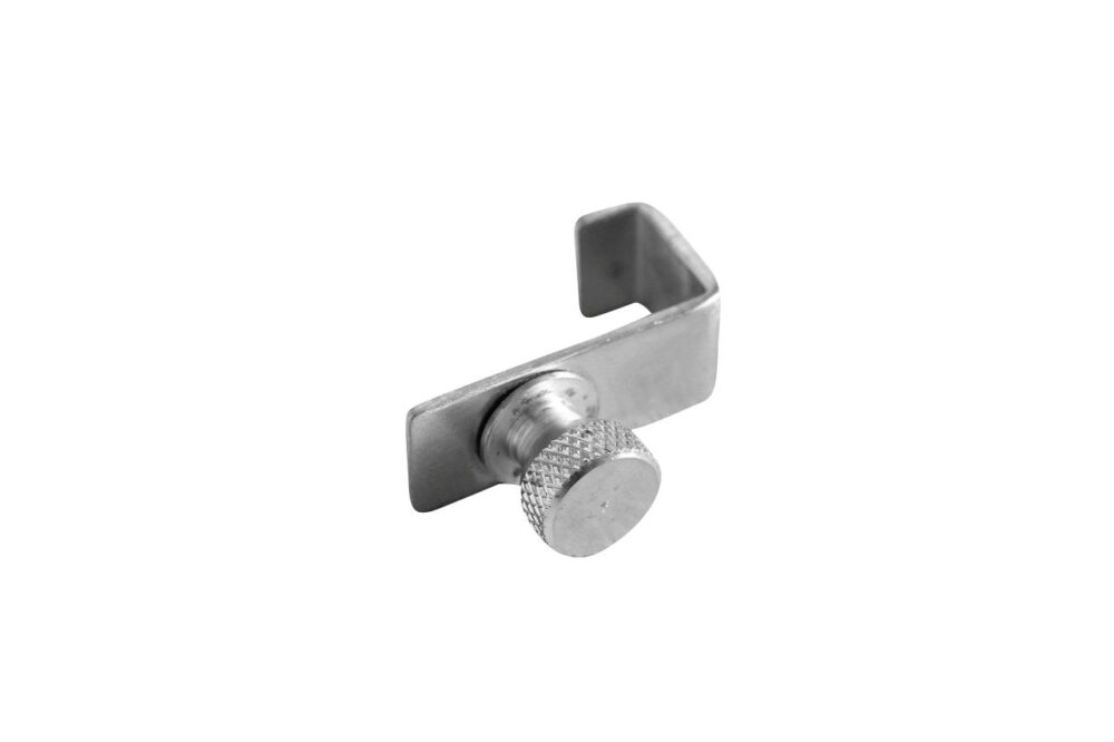 Išplėtimo kablys aliuminio sandėliavimo stelažui, HENDI, 15x42x(H)42mm