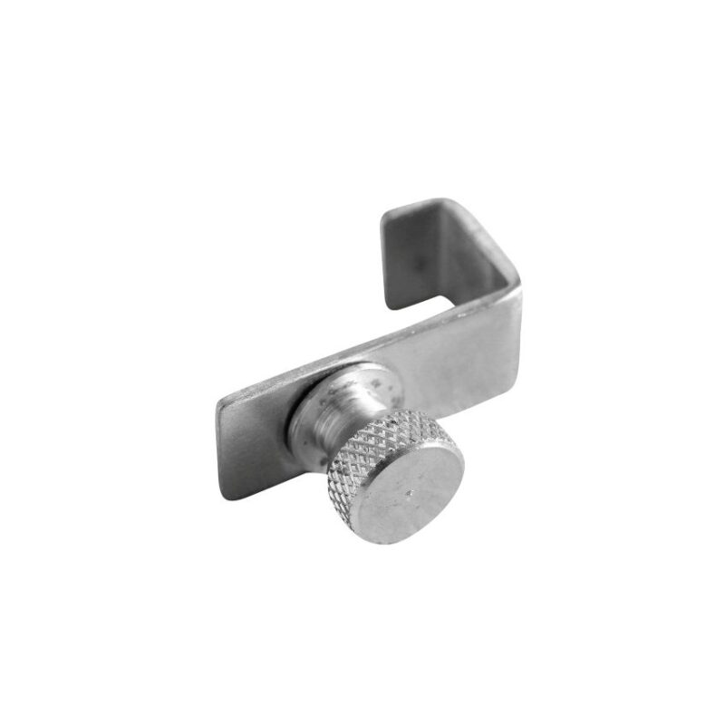 Išplėtimo kablys aliuminio sandėliavimo stelažui, HENDI, 15x42x(H)42mm