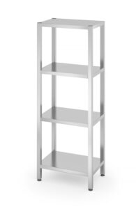 4 lentynų stelažas – susukamas varžtais, HENDI, Kitchen Line, 1000x400x(H)1800mm