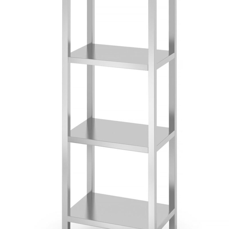 4 lentynų stelažas – susukamas varžtais, HENDI, Kitchen Line, 600x400x(H)1800mm