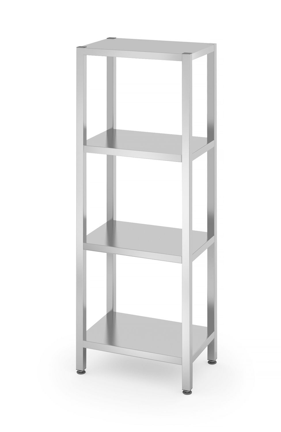 4 lentynų stelažas – susukamas varžtais, HENDI, Kitchen Line, 600x400x(H)1800mm