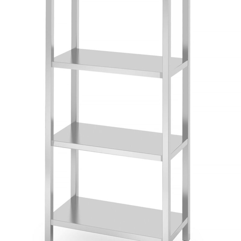 4 lentynų stelažas – susukamas varžtais, HENDI, Kitchen Line, 800x400x(H)1800mm