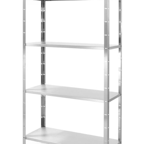4 lentynų stelažas – susukamas varžtais, HENDI, Kitchen Line, 1000x400x(H)1800mm