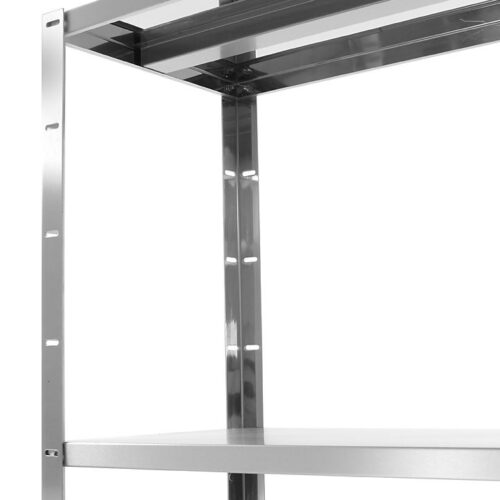 4 lentynų stelažas – susukamas varžtais, HENDI, Kitchen Line, 1000x400x(H)1800mm