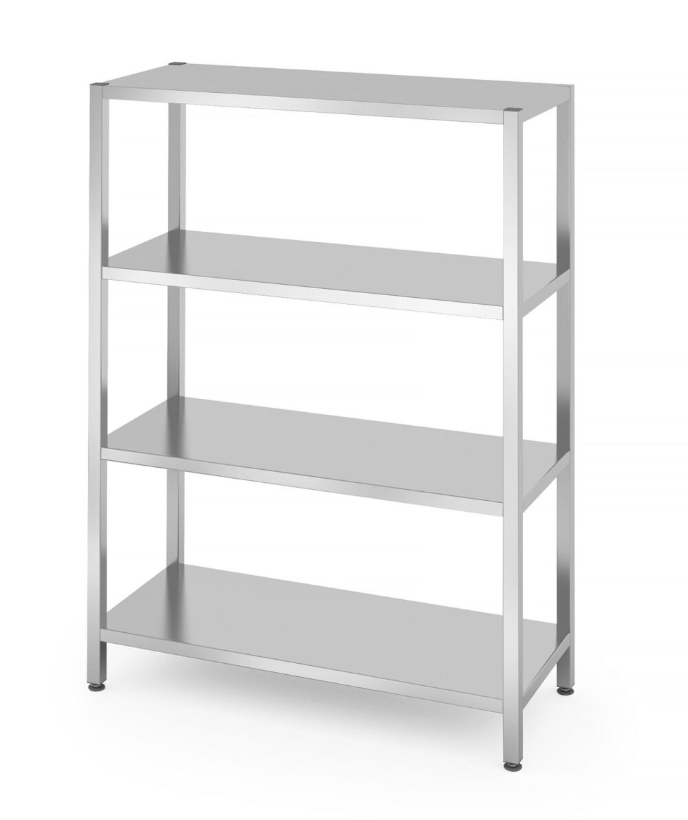 4 lentynų stelažas – susukamas varžtais, HENDI, Kitchen Line, 1200x500x(H)1800mm
