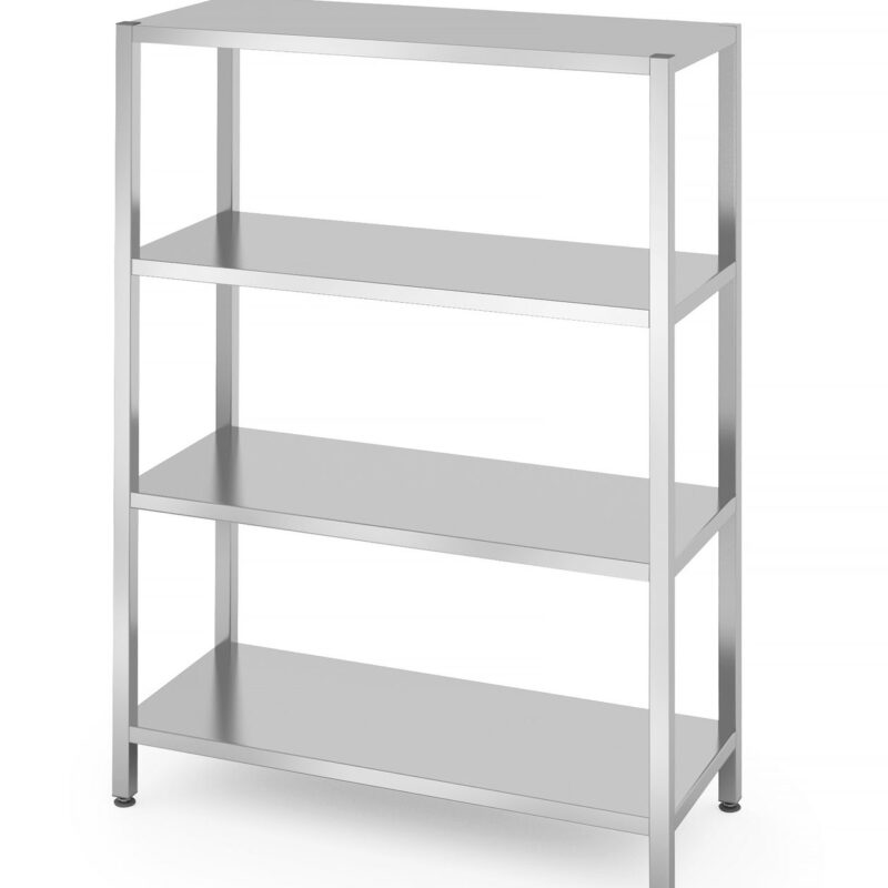 4 lentynų stelažas – susukamas varžtais, HENDI, Kitchen Line, 1200x500x(H)1800mm