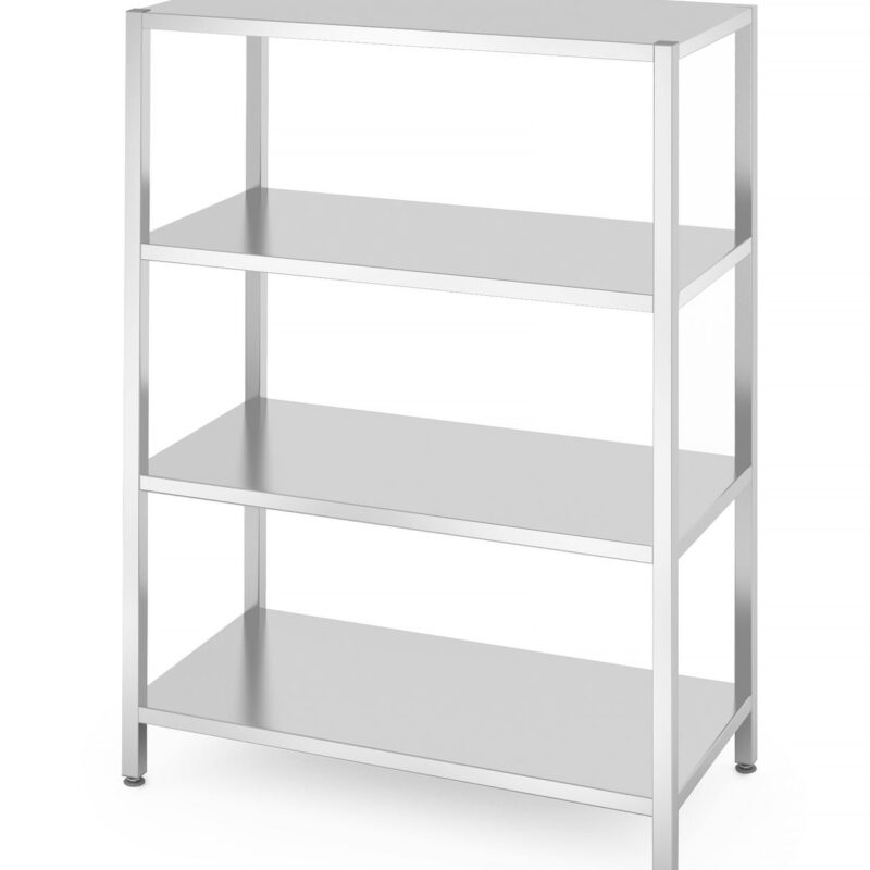 4 lentynų stelažas – susukamas varžtais, HENDI, Kitchen Line, 1200x600x(H)1800mm