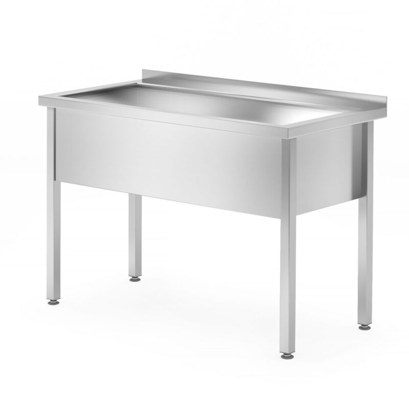 Stalas su viena plovimo vonia, suvirintas, HENDI, Profi Line, 1000x600x(H)850mm