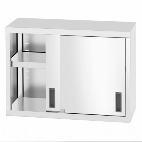 Pakabinama spintelė su slankiojančiomis durelėmis – suvirinta, HENDI, Profi Line, 800x300x(H)600mm