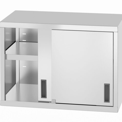 Pakabinama spintelė su slankiojančiomis durelėmis – suvirinta, HENDI, Profi Line, 800x400x(H)600mm