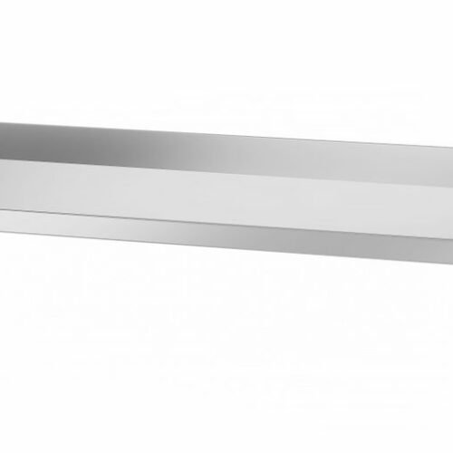 Sieninė lentyna su 2 laikikliais, HENDI, 1000x300x(H)250mm
