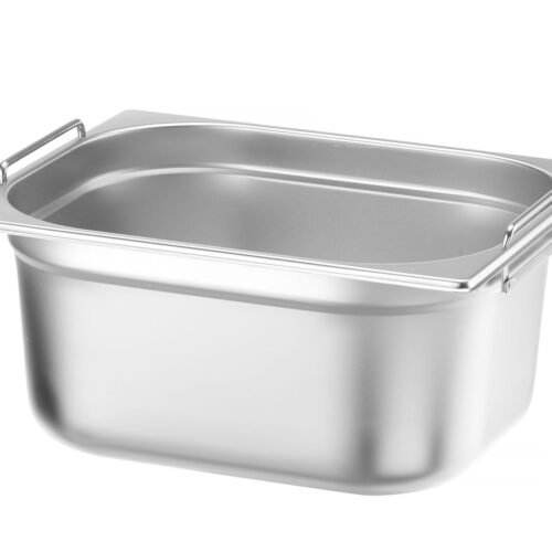 Talpykla GN 1/2 su rankenėlėmis, HENDI, Budget Line, GN 1/2, 9,5L, 325x265x(H)150mm