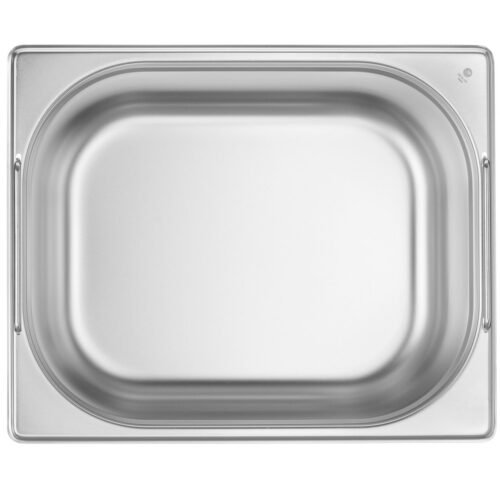 Talpykla GN 1/2 su rankenėlėmis, HENDI, Budget Line, GN 1/2, 9,5L, 325x265x(H)150mm