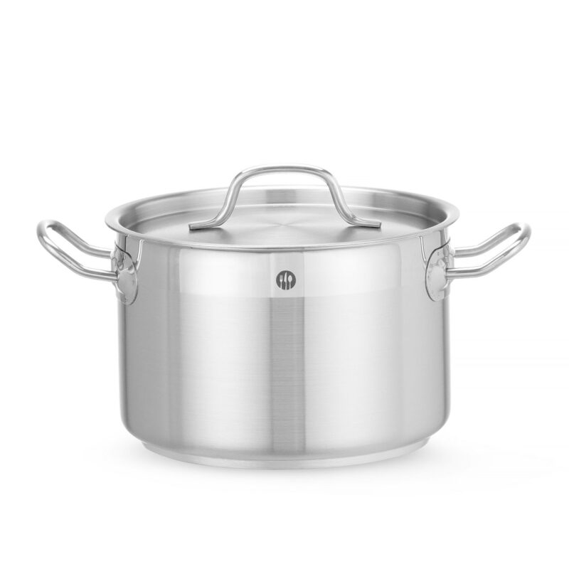 Vidutinio dydžio puodas su dangčiu, HENDI, Profi Line, 4L, ⌀200x(H)130mm