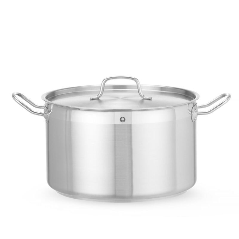 Vidutinio dydžio puodas su dangčiu, HENDI, Profi Line, 15L, ⌀320x(H)190mm