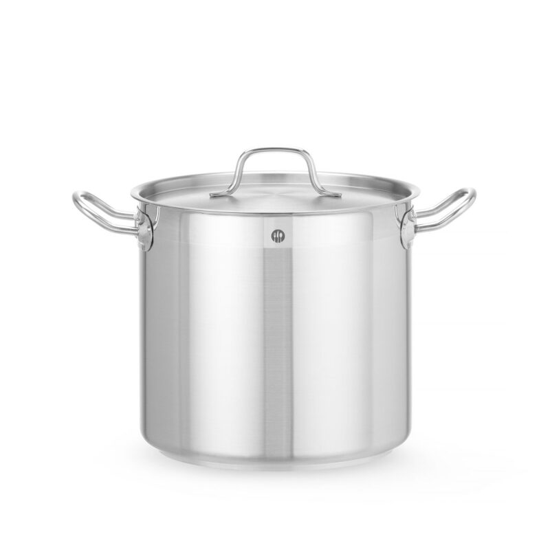 Aukštas puodas su dangčiu, HENDI, Profi Line, 10L, ⌀240x(H)220mm