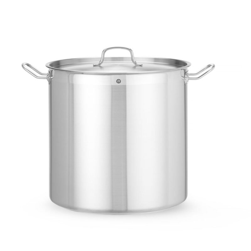 Aukštas puodas su dangčiu, HENDI, Profi Line, 37L, ⌀360x(H)360mm