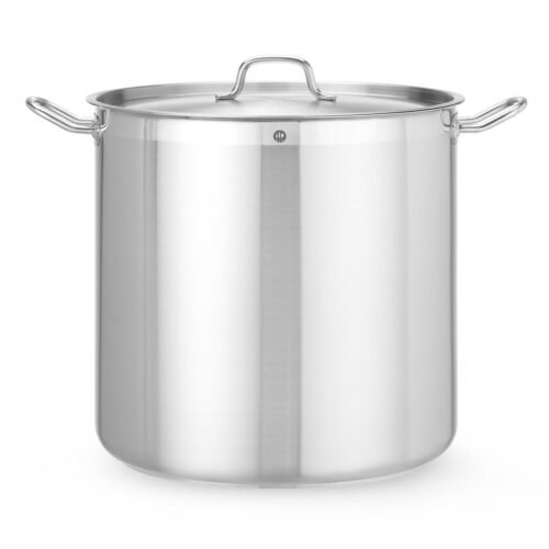 Aukštas puodas su dangčiu, HENDI, Profi Line, 50L, ⌀400x(H)400mm