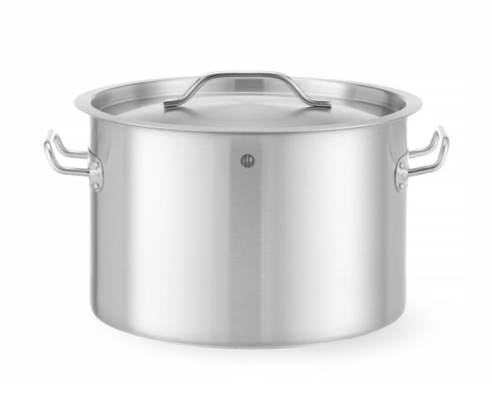 Vidutinio dydžio puodas su dangčiu, HENDI, Budget Line, 23L, ⌀350x(H)240mm