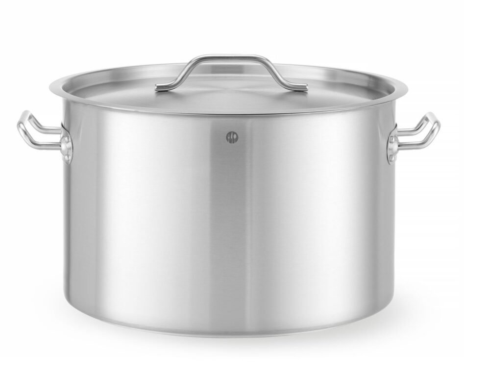 Vidutinio dydžio puodas su dangčiu, HENDI, Budget Line, 32L, ⌀400x(H)260mm