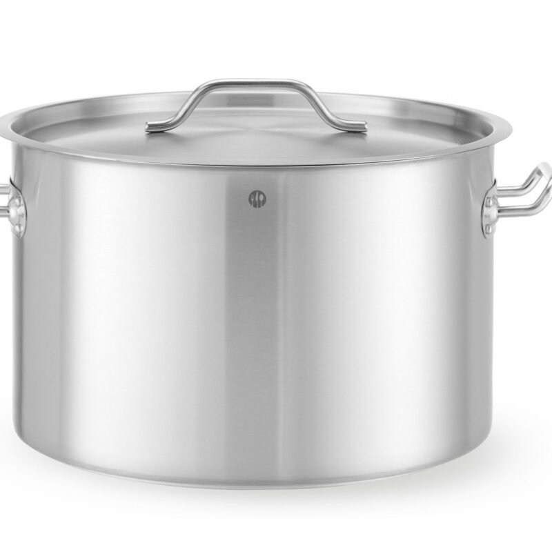 Vidutinio dydžio puodas su dangčiu, HENDI, Budget Line, 32L, ⌀400x(H)260mm