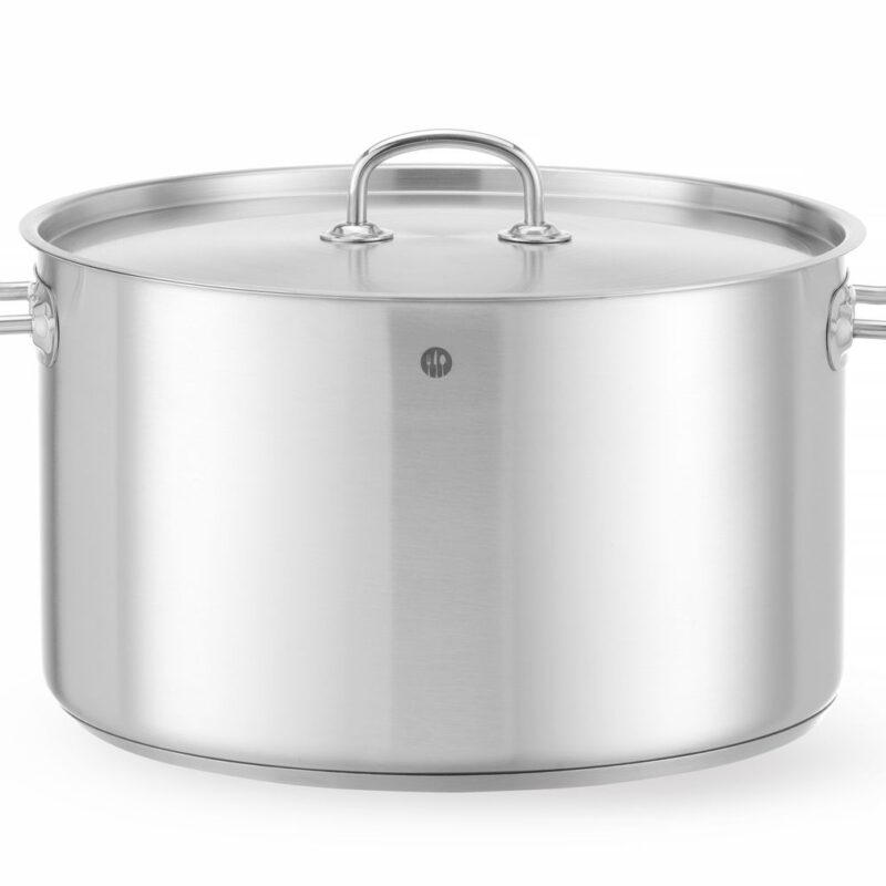 Vidutinio dydžio puodas su dangčiu, HENDI, Kitchen Line, 15L, ⌀320x(H)190mm