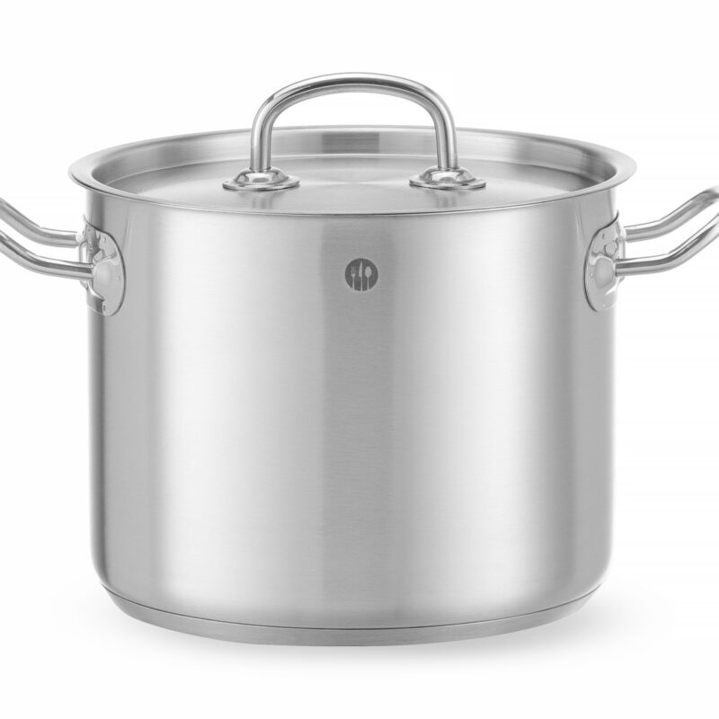 Aukštas puodas su dangčiu, HENDI, Kitchen Line, 5L, ⌀200x(H)160mm