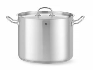 Aukšta puodas su dangčiu, HENDI, Budget Line, 21L, ⌀300x(H)300mm