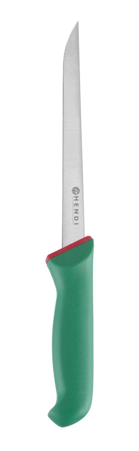 Lankstus žuvies filė peilis, HENDI, Žalia, (L)330mm
