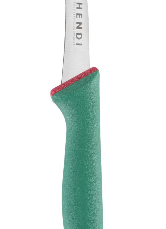 Peilis daržovėms valyti su išlenktais ašmenimis, HENDI, Žalia, (L)170mm