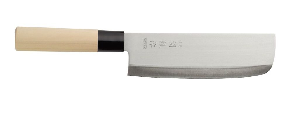 Japoniškas peilis Nakiri, HENDI, Juodas, (L)290mm