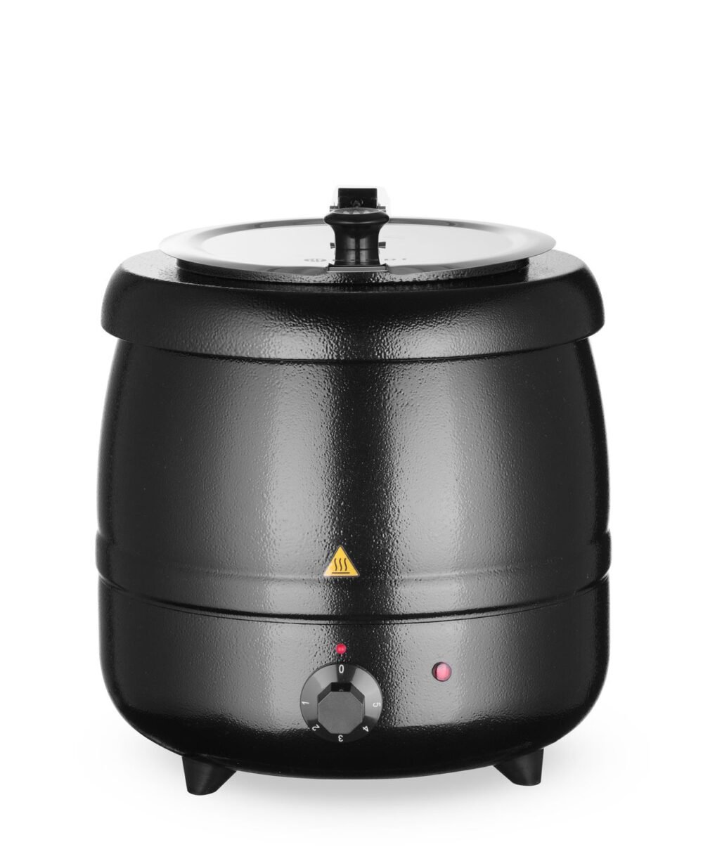 Sriubos marmitas, HENDI, Kitchen Line, 8L, Juodas, 230V/400W, ⌀330x(H)363mm
