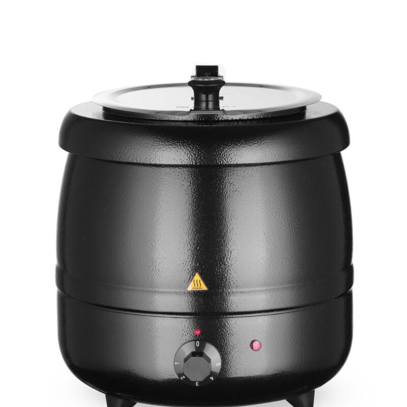 Sriubos marmitas, HENDI, Kitchen Line, 8L, Juodas, 230V/400W, ⌀330x(H)363mm