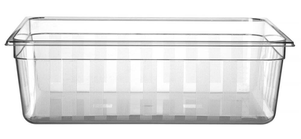 GN 2/1 konteineris COOL, HENDI, COOL, GN 2/1, 55,5L, Permatomas, 650x325x(H)100mm