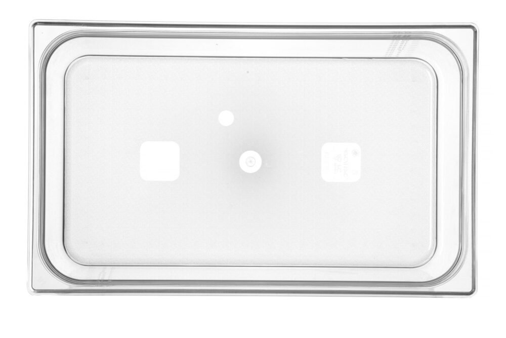 Talpykla GN 1/1 iš polikarbonato, HENDI, Profi Line, GN 1/1, 24L, Permatomas, 530x325x(H)200mm