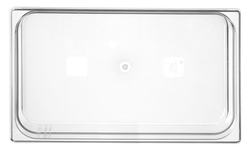 Talpykla GN 1/1 iš polikarbonato, HENDI, Profi Line, GN 1/1, 14L, Permatomas, 530x325x(H)100mm