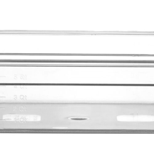 Talpykla GN 1/2 iš polikarbonato, HENDI, Profi Line, GN 1/2, 6,5L, Permatomas, 325x265x(H)100mm