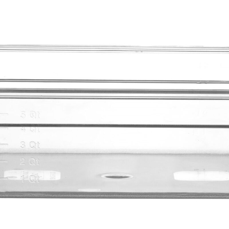 Talpykla GN 1/2 iš polikarbonato, HENDI, Profi Line, GN 1/2, 6,5L, Permatomas, 325x265x(H)100mm