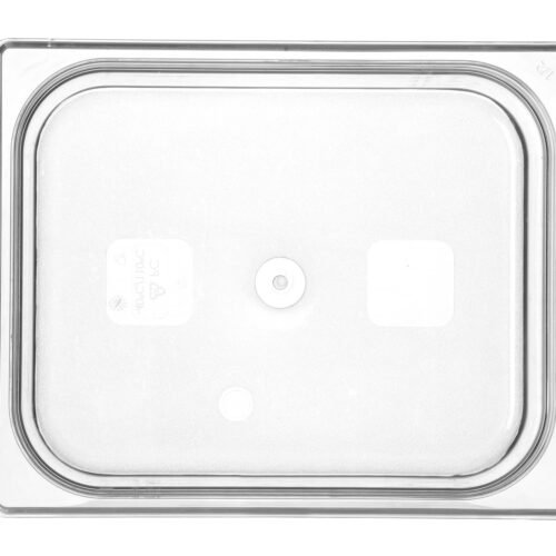 Talpykla GN 1/2 iš polikarbonato, HENDI, Profi Line, GN 1/2, 6,5L, Permatomas, 325x265x(H)100mm