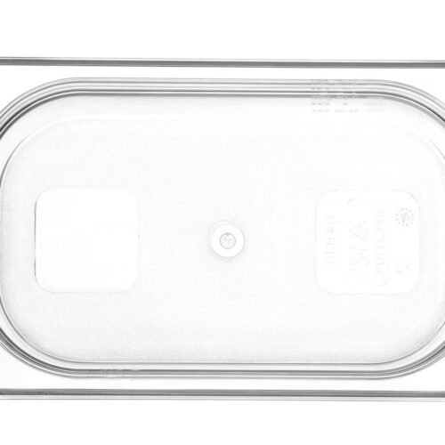 Talpykla GN 1/4 iš polikarbonato, HENDI, Profi Line, GN 1/4, 2,8L, Permatomas, 265x162x(H)100mm
