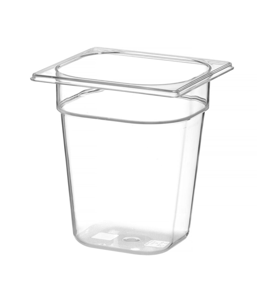 GN 1/6 konteineris COOL, HENDI, COOL, GN 1/6, 2,8L, Permatomas, 176x162x(H)200mm